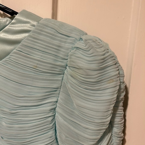 Talbots chiffon and satin blouse - Picture 10 of 10